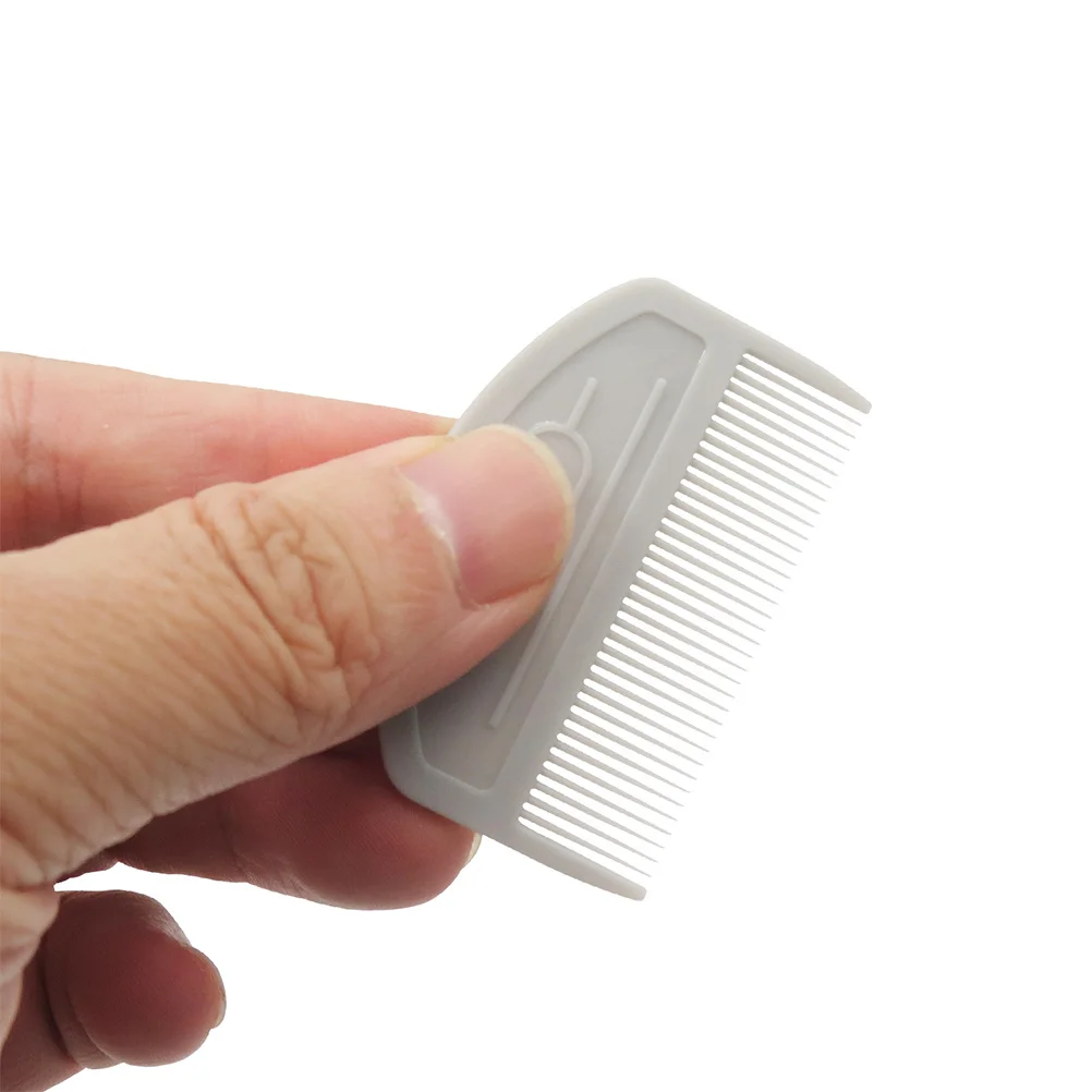 

Light Green Pet Cleaning Massage Comb Hard Bidentate Design Hair Removal Brush Bathing Grooming Tool Remove Tangles Dander