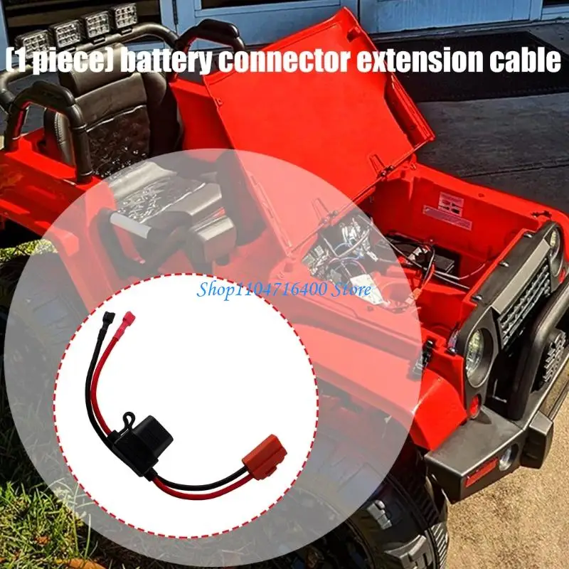 

y1gd Corrosion Resistant Copper Wire Battery Connector Cable 2 Pin 12V For Car Motorcycle Electrical Repair