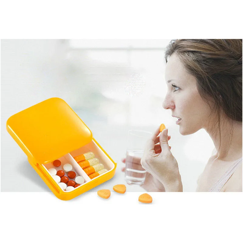 

10pcs/lot Box Medicine Box Jar Storage Packaging Convenient Mini Organizer Dispensing Travel Emergency Seal Dustproof portable