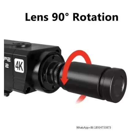 RunCam Scope Cam 2 4K Digital Zoom Camera RC Customized Crosshairs Waterproof IP64 1400mAh 128G Scopecam DIY 40mm