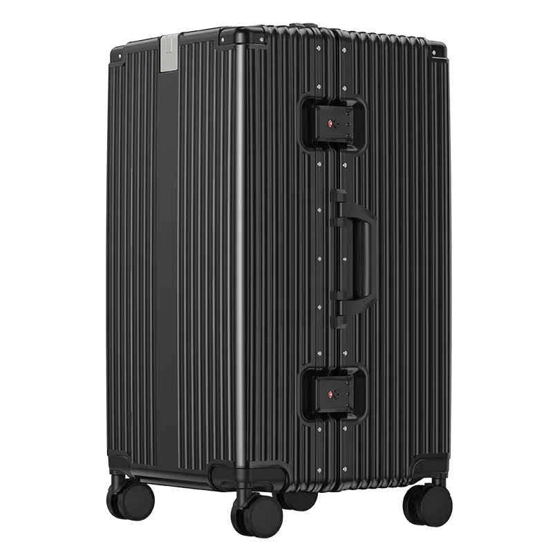 New 32-Inch Large Capacity Luggage Multifunctional Pc Trolley Suitcase Aluminium Frame Luggage Business Travel Password Suitcase