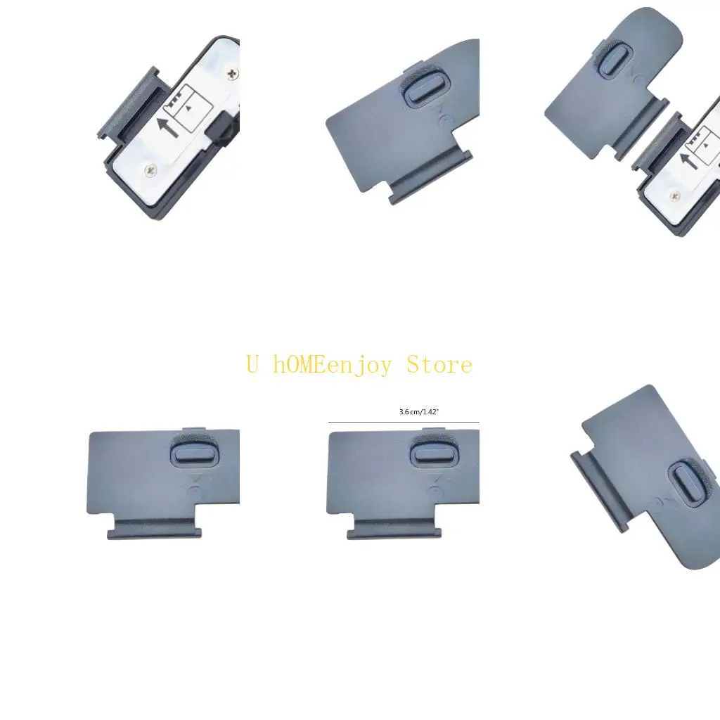 B0KF Black Battery Terminal Cover Door Lip Cap for D40 D40X D60 D3000 D5000  Camera