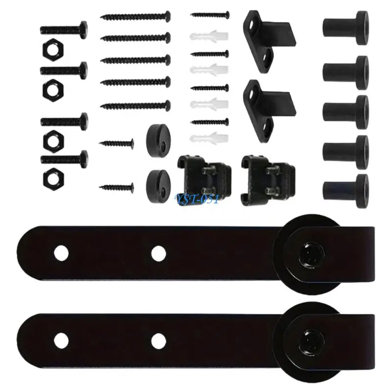 مسار باب منزلق قوي من الفولاذ الطري E15A، خطة فعالة للمساحة بوزن 100 كجم