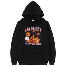 The Boondocks-Sudadera con capucha para hombre y mujer, prenda deportiva masculina de estilo Hip Hop, ropa de calle de talla europea