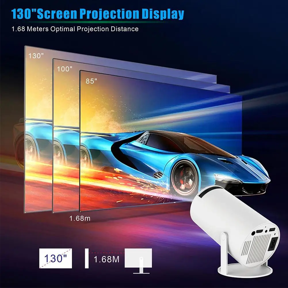 Voor X10 Plus Retro Game Console Met Projector Voor Android 11.0 Home Cinema Outdoor 4k Draagbare Mini Projector