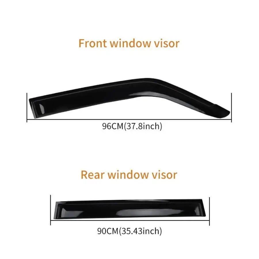 Applicable to Pajero V31 V33 1991-1998 Window Deflectors Sun Visors Rain Guards Car Deflect