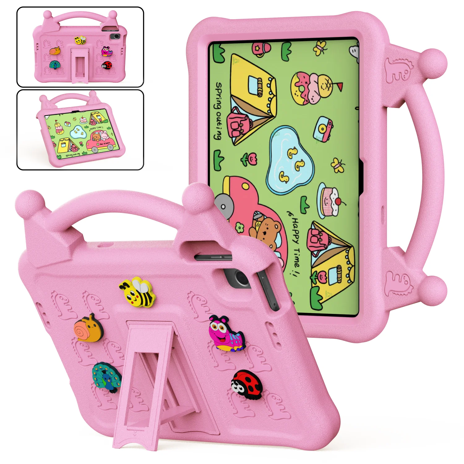 Kindersichere EVA-Standhülle für Redmi Pad 2 9.7 11 SE 8.7 9.7 11 Hülle Xiaomi Pad 5 6 Pro 11 Stoßfeste Vollschutz-Tablet-Hülle für Kinder