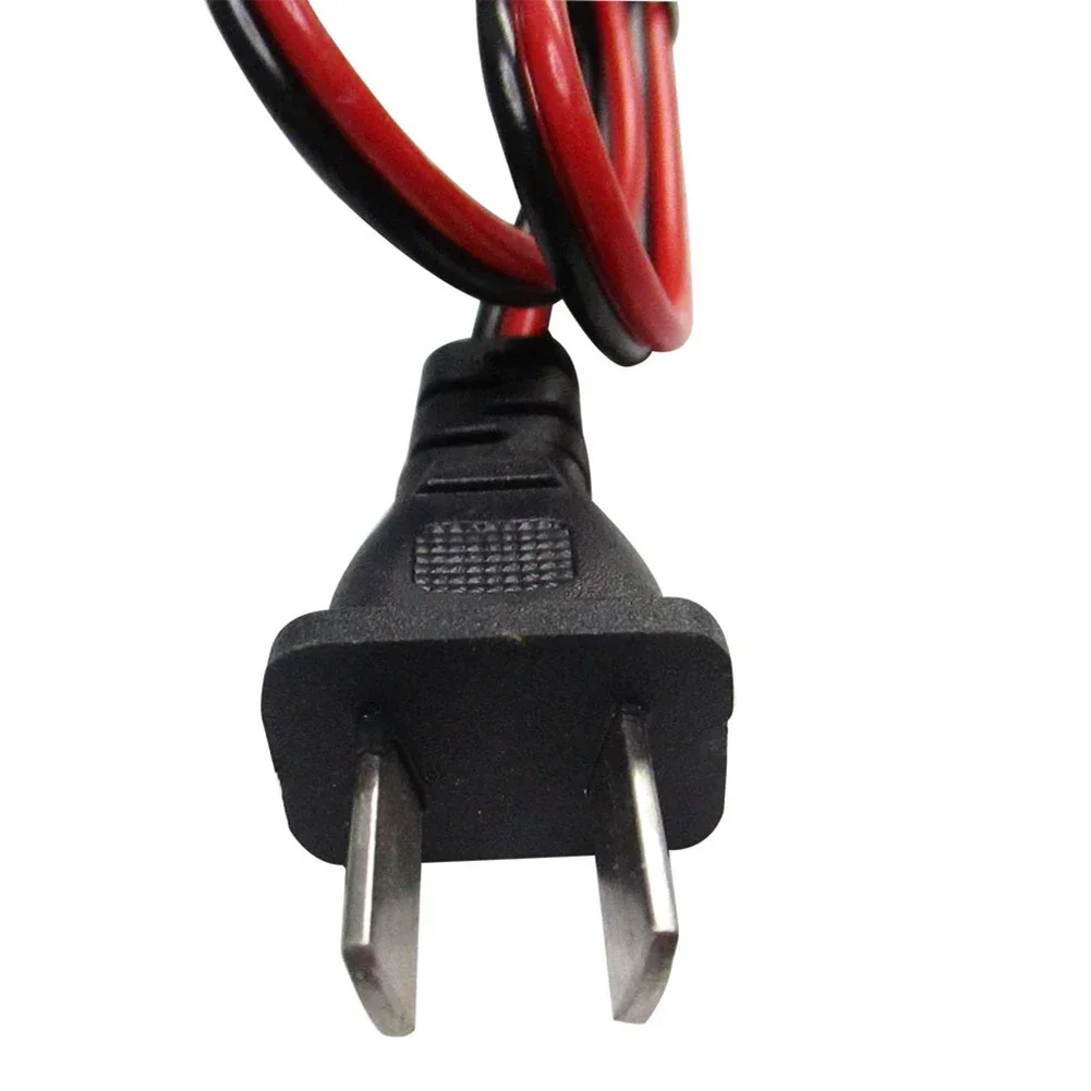 Generator Charging Cable DC 12V V-Type Plug Gasoline Engine Battery Charging Cable With Clip Battery Cable