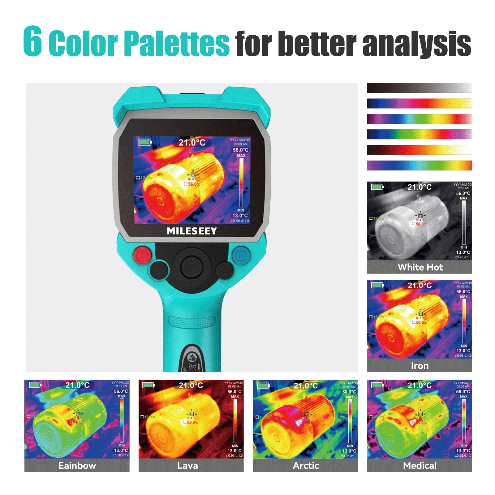 TR256 Thermal Camera 256x192 Thermal Imager Type C Infrared Thermometer Thermal Camera for Repairs PCB Repair Tools