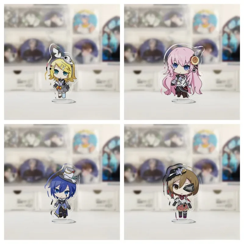 PJSK-placa decorativa de escritorio para fiesta de baile, adorno de colección Megurine Luka, muñeca acrílica MEIKO, modelo KAITO, regalo Kagamine Rin