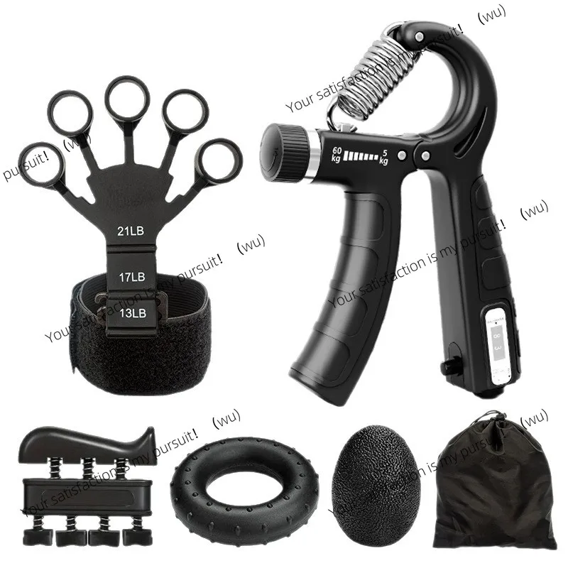 عد قبضة اليد المدرب قبضة الكرة إصبع ممارسة إعادة التأهيل قبضة قياس خمس قطع المهنية تزوير اليد