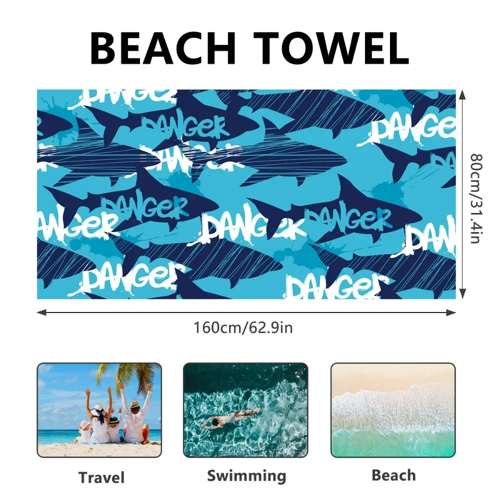 Portable Quick-drying Beach Towel Absorbent Sports Towel_voghion.com
