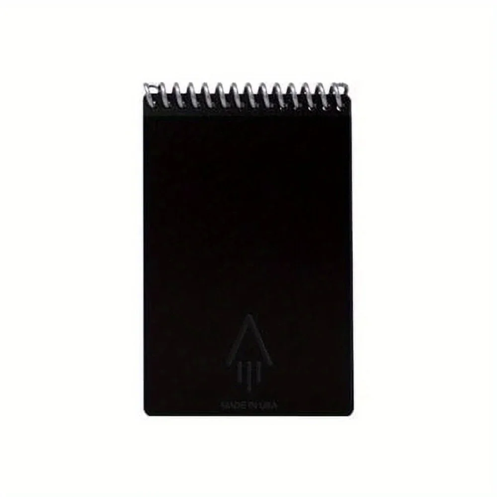 Mini cuaderno espiral de 3,5" x 5,5" - Páginas de cuadrícula de puntos para diario, planificación y bocetos de balas, tamaño de bolsillo portátil.