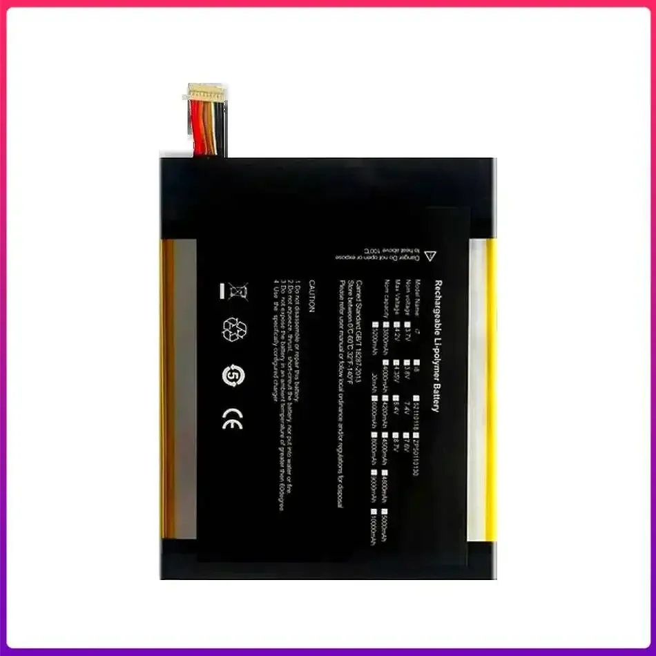 Tablet Battery 5000mAh i7 Standard Ver. Premium Replacement For Cube i7 Standard Version Laptop