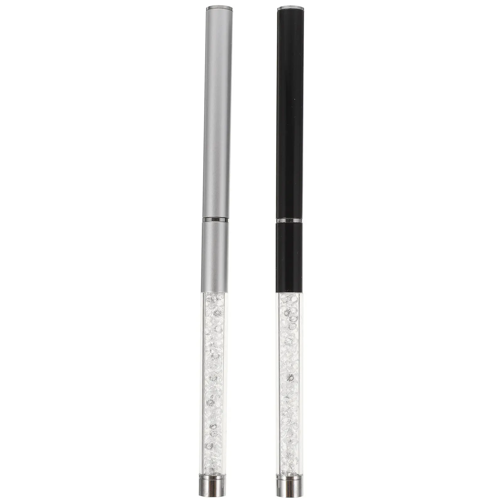 2 pezzi pennello per ciglia pennello per sopracciglia bacchette per mascara strumenti per il trucco uso da viaggio accessori per saloni leggeri bacchette per mascara