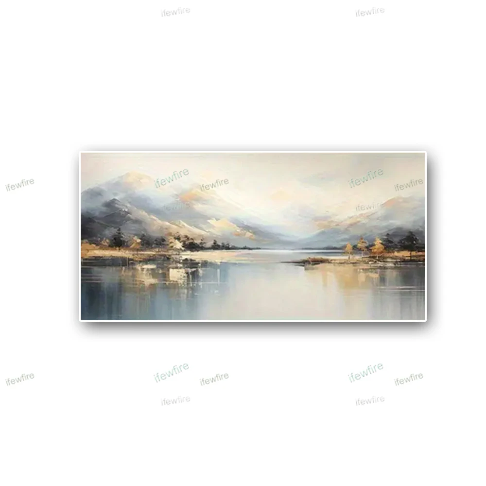 

100% Handmade Gold Foil Oil Painting Decor Living Room Large Canvas Poster Abstract Wall Art Picture For Home Hotel Exhibits