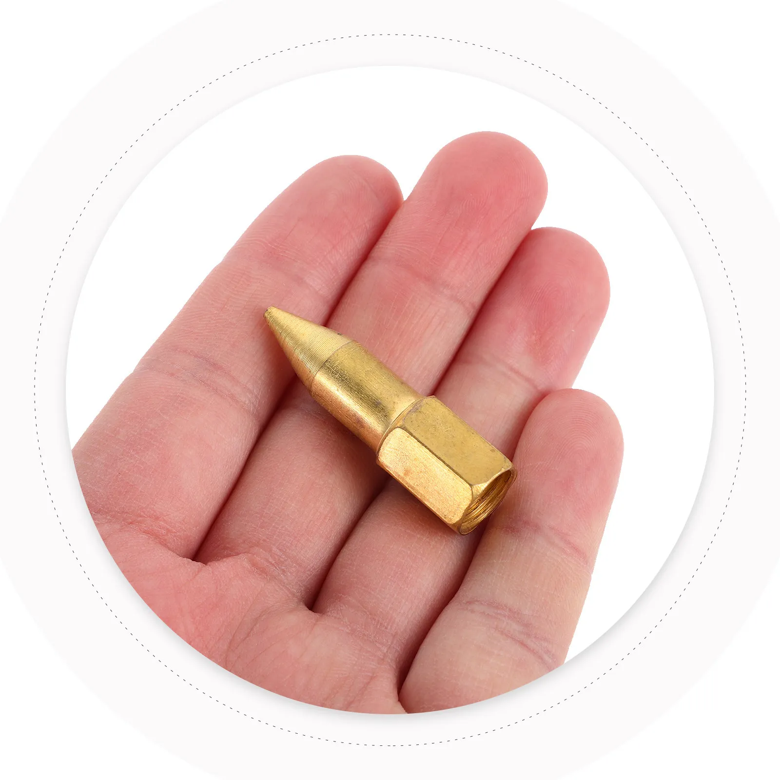 

5Pcs Copper Grease Nozzle Tips Precision Extended Fine Tip for Grease Sprayer Hard-to-Reach Lubrication Maintenance Replacement