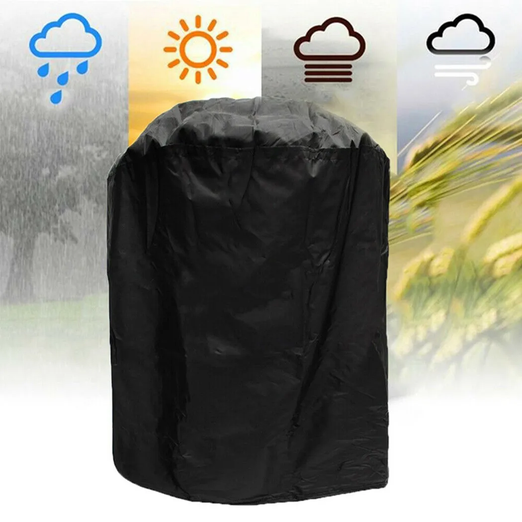 Grill Grill Cover Heavy Duty Polyester Protector Replacement Round Waterproof 58 X 77 Cm Accessories BBQ Barbeque