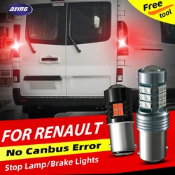2pcs LED Brake Stop Light Blub P21/5W For Renault Grand Scenic Thalia MK1/2/3 Twingo Mk1 Mk2 Mk3 Vel Satis Wind Trafic Bus Van