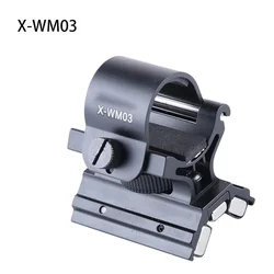 New Three-Sided Magnetic Scope Gun Magnet Flashlights Mount 25.4/30MM Strong Suction X Holder Riflescope Laser Torch Bracket