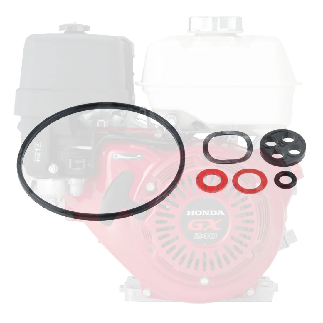 1PC Carburetor Gasket Kit For Honda Engines GX240 GX270 GX340 GX390 16010-ZE2-812 Fuel Leakage Oil Precise Manufacturing