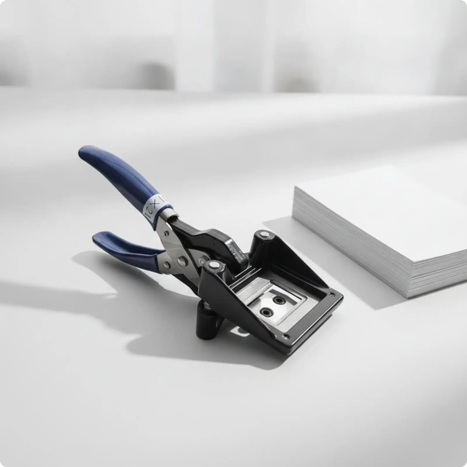Photo Trimmer Manual Cutter Plier Design for Single Sheet Paper and Business Card Crafting
