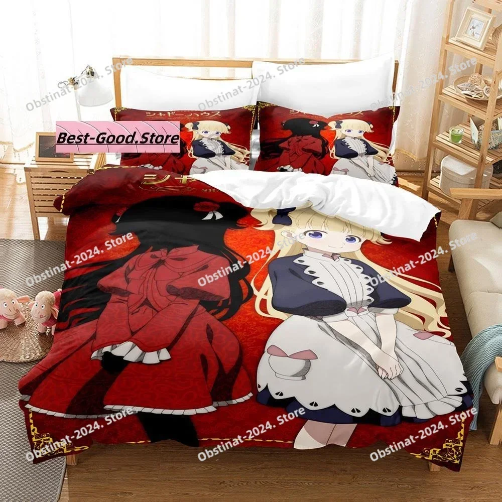 2025 SHADOWS HOUSE 3D Printing Comforter Bedding Set,Duvet Cover Bed Set Quilt Cover Pillowcase,King Queen Size Bedding Set Kid