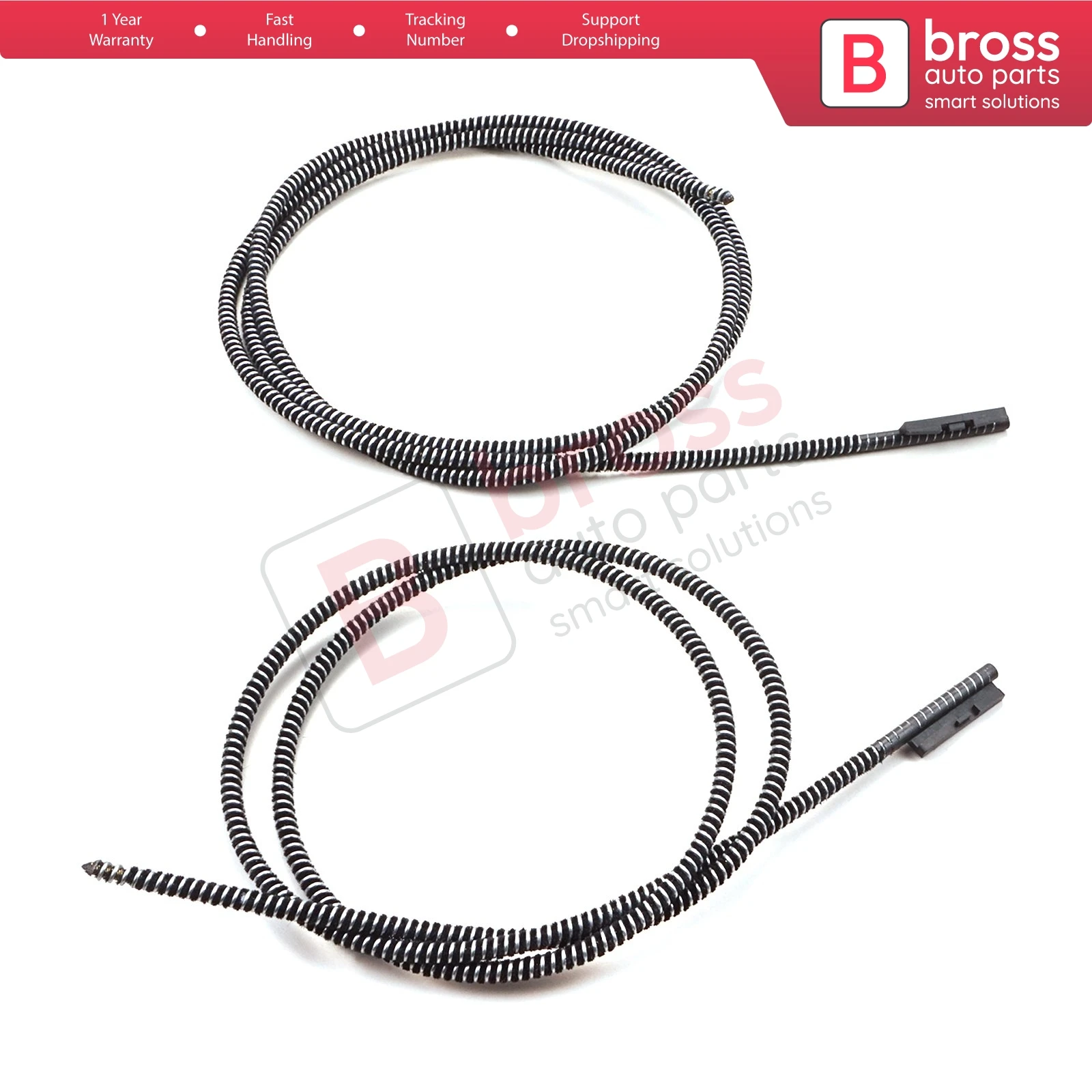 

BSR633 Panoramic Sunroof Sliding Roof Repair Track Drive Cables Left Right A1177800300 for Mercedes CLA Class C117 2013-2019