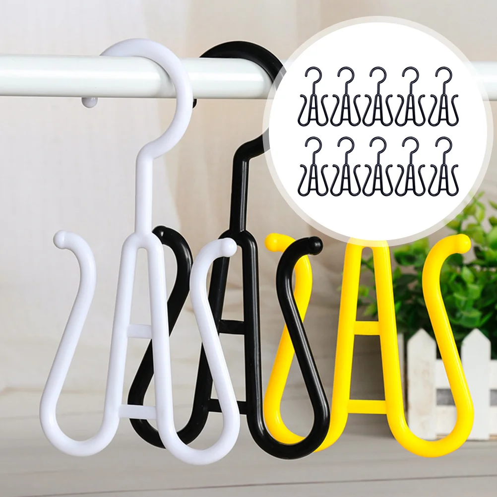 10 قطعة رفوف تعليق الأحذية القوية السنانير للأحذية النعال تجفيف سهلة الحمل اللمس السلس شماعات الأحذية شماعات النعال #3