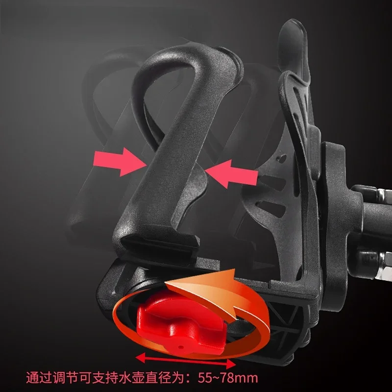 Motorcycle Cup Holder Universal Support for Drink Scratch Resistant Moto Water Bottle Cage Motor Bike Accessories