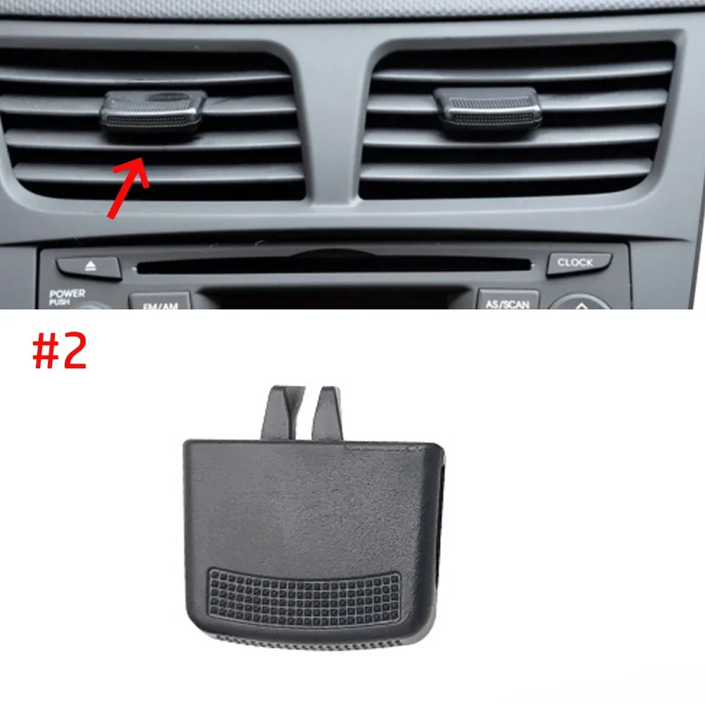 1/4x รถ A/C Air Vent Grille Tab คลิปสําหรับ Hyundai สําหรับ VERNA สําหรับ SOLARIS 10-16 ด้านหน้าเครื่องปรับอากาศ Vent Outlets Tab Clamps