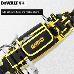 DEWALT Drill Parts Storage Waist Bag Bit Electric Power Tools Accessories  Toolkit Wear-resistant Tools Pouch Anti-Fall Tool Bag