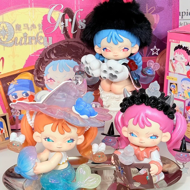 MEMSOO Meisje Eigenzinnige Dagboek Serie Blind Box Kawaii Anime Action Figure Mystery Box Leuke Memsoo Poppen Gift Desktop Ornament Speelgoed