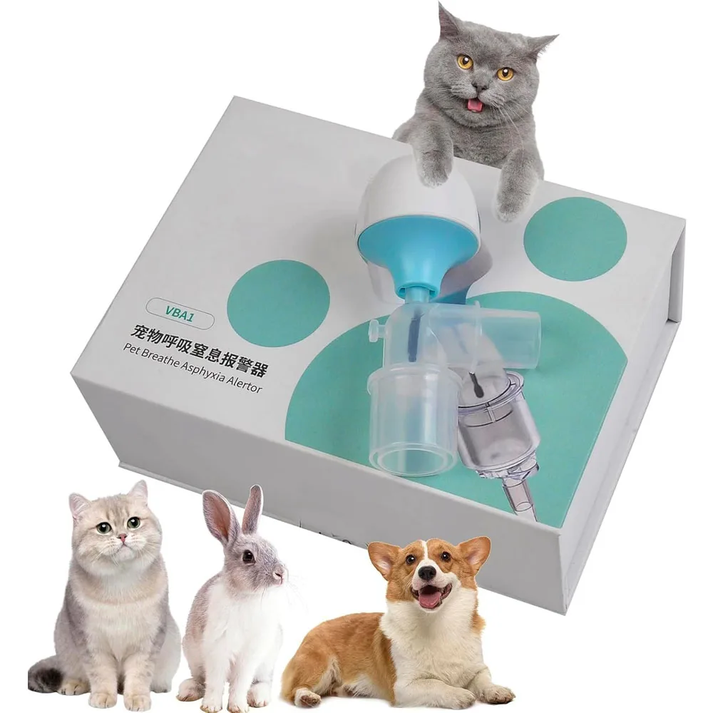 Pet Dog Apnea Sensor Monitor Animal Cat Apnea Alarm Anesthesia Breathing Monitor Veterinary Supplies