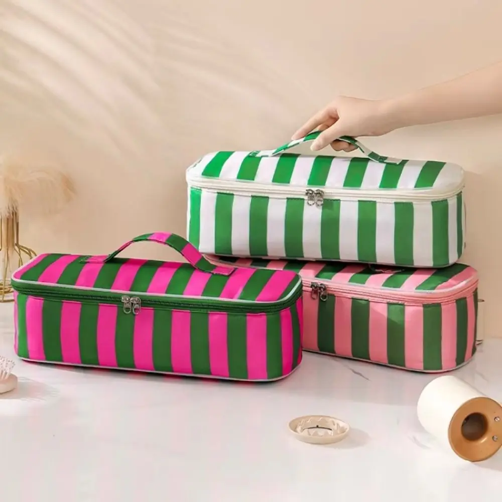 Soft Hair Dryer Storage Bag Large Capacity with Handle Curling Iron Carrying Case Portable Heat Resistant