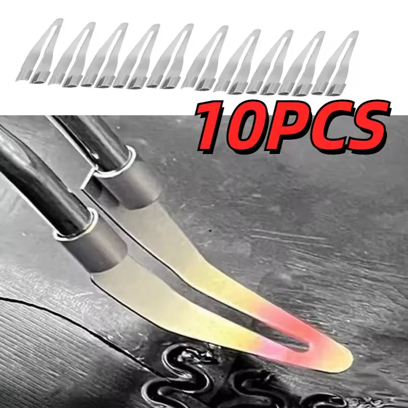 3/5/10pcs Smooth Head Adjustable Soldering Repair Iron Smooth Head 45 Degree Elbow Design For A Variety Of Welding Tools 2025