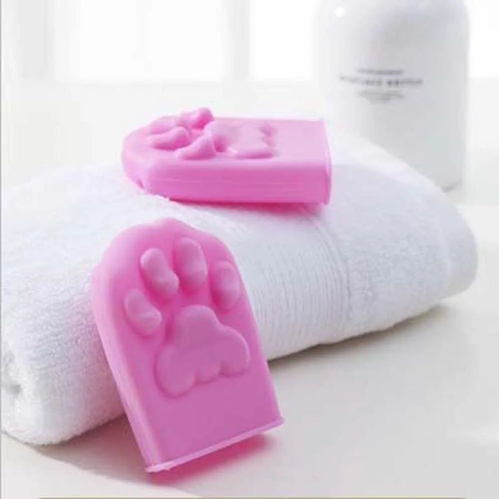 Exfoliating Cat Paw แปรงซิลิโคน Skin Care เครื่องมือนวดทําความสะอาดทําความสะอาดผิวหน้า Stick ทําความสะอาดจมูก Blackhead Removal