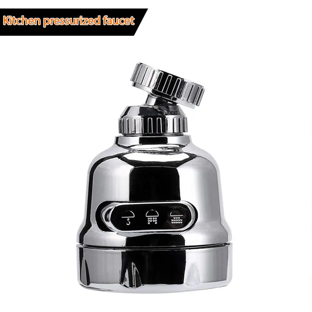 Faucet Sprayer Attachment 360° Rotating Faucet Aerator Sink Sprayer Adjustable Kitchen Sink Tap Head Water Saving Extend Nozzle