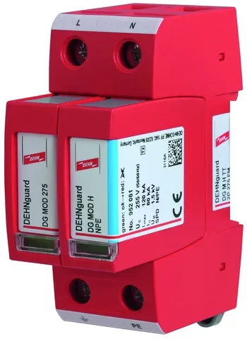 Recommended German DEHN Lightning Protector Module 952017 DGMOD750 Surge Protector Spot Free Shipping New Model