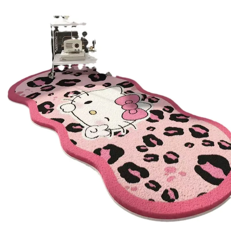 Anime Sanrio Hello Kitty Slaapkamer Raam Vlekbestendig Tapijt Thuis Woonkamer Bank Antislipmat Garderobe Mat meisje Geschenken