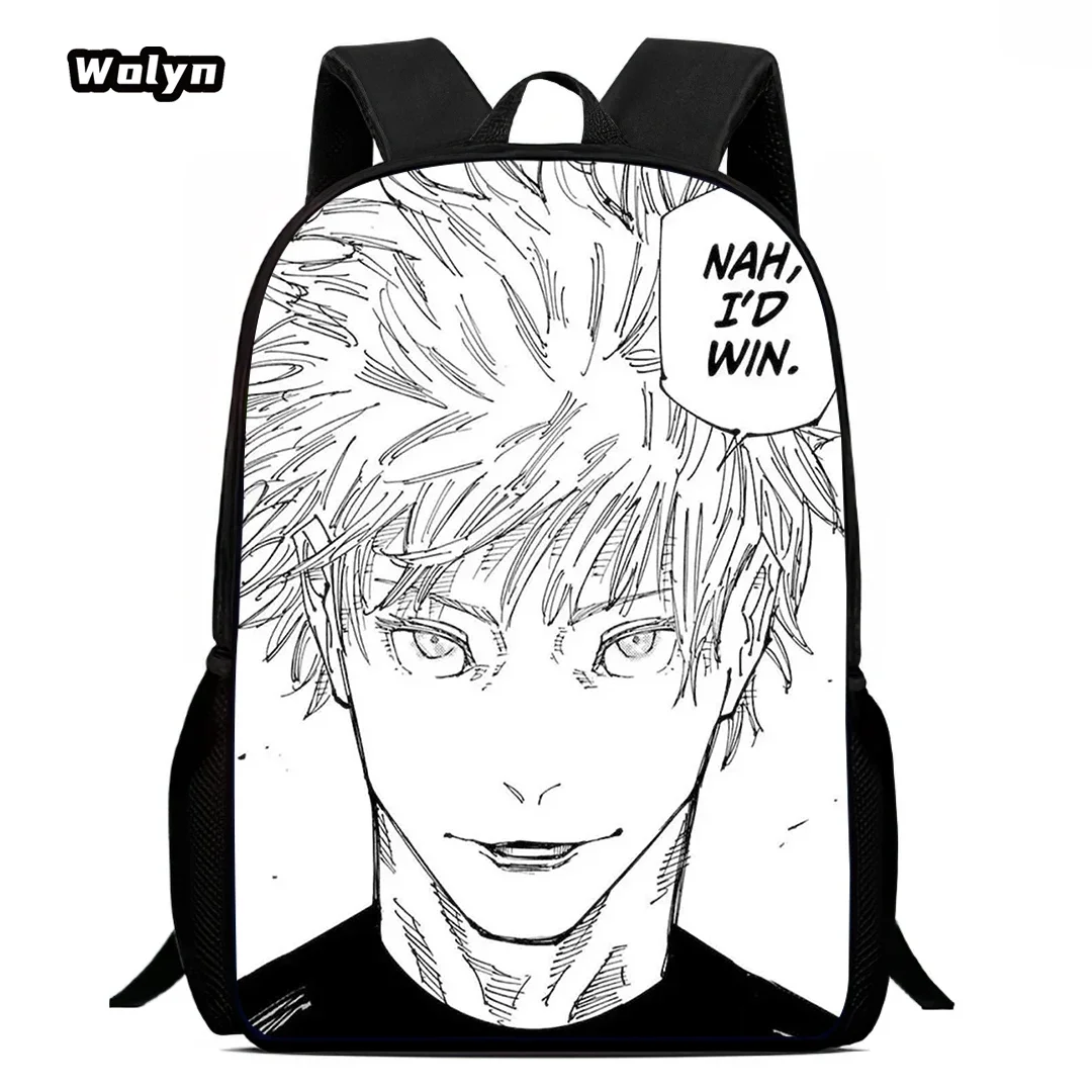 

Anime Mahito School bags for Boy Girls Mochila Cartoon Children's Backpack,Light Weight Kids Backpack for 4-9 years Old