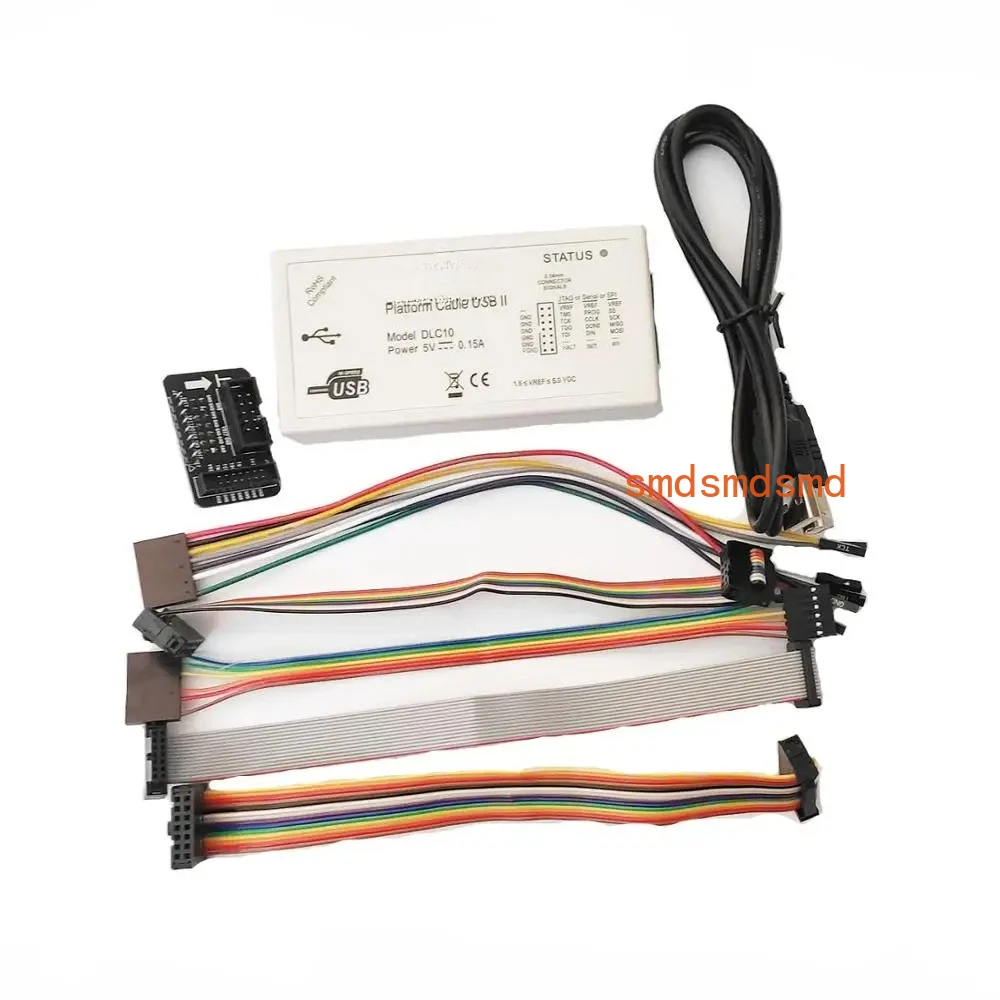 Upgraded Version DLC10  Platform Cable USB Download Cable Jtag Programmer for FPGA CPLD CY7C68013A Replace DLC9LP