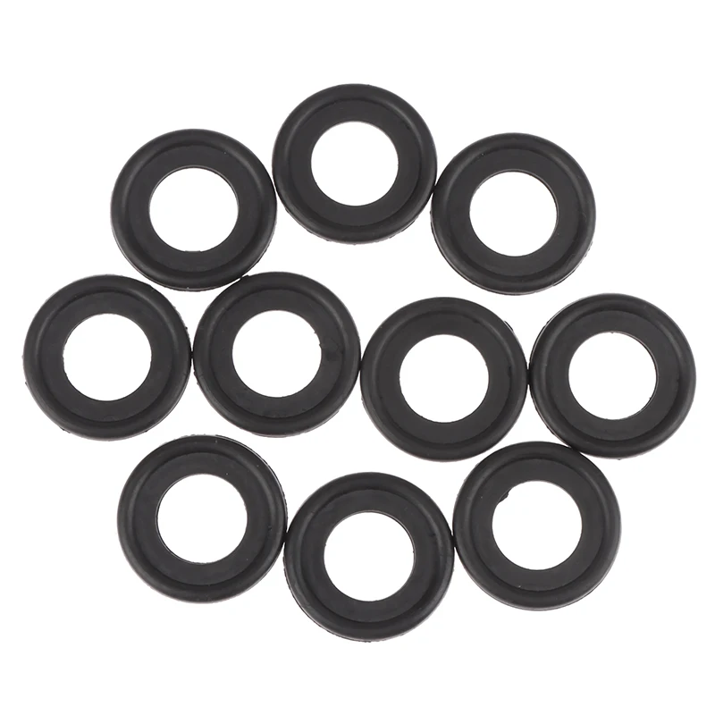 

10Pcs Oil Pan Drain Plug Seal O Ring Compatible With Buick Vauxhall GMC Ford Opel Corvette Holden Land Rover Oldsmobil