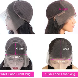 HD Front of Human Hair Wigs Straight 13x4 13x6 Transparent Front Bay Human Hair Wigs HD HD lace wigs for women 10 Main Sales Human Hair Lace - №1