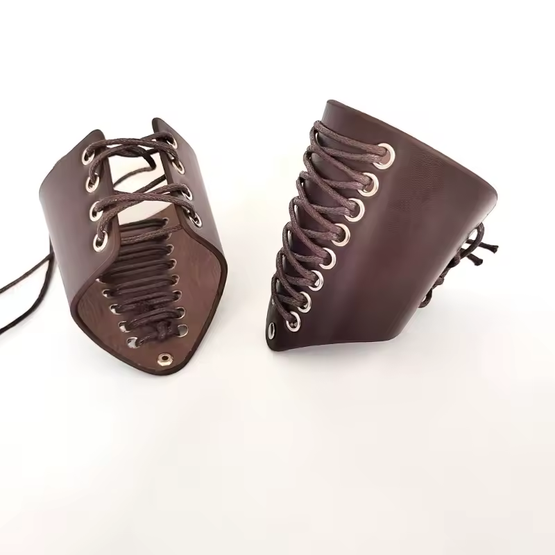 Steampunk muñequera Medieval Punk brazalete ancho para ComicCon fotografía Cosplay