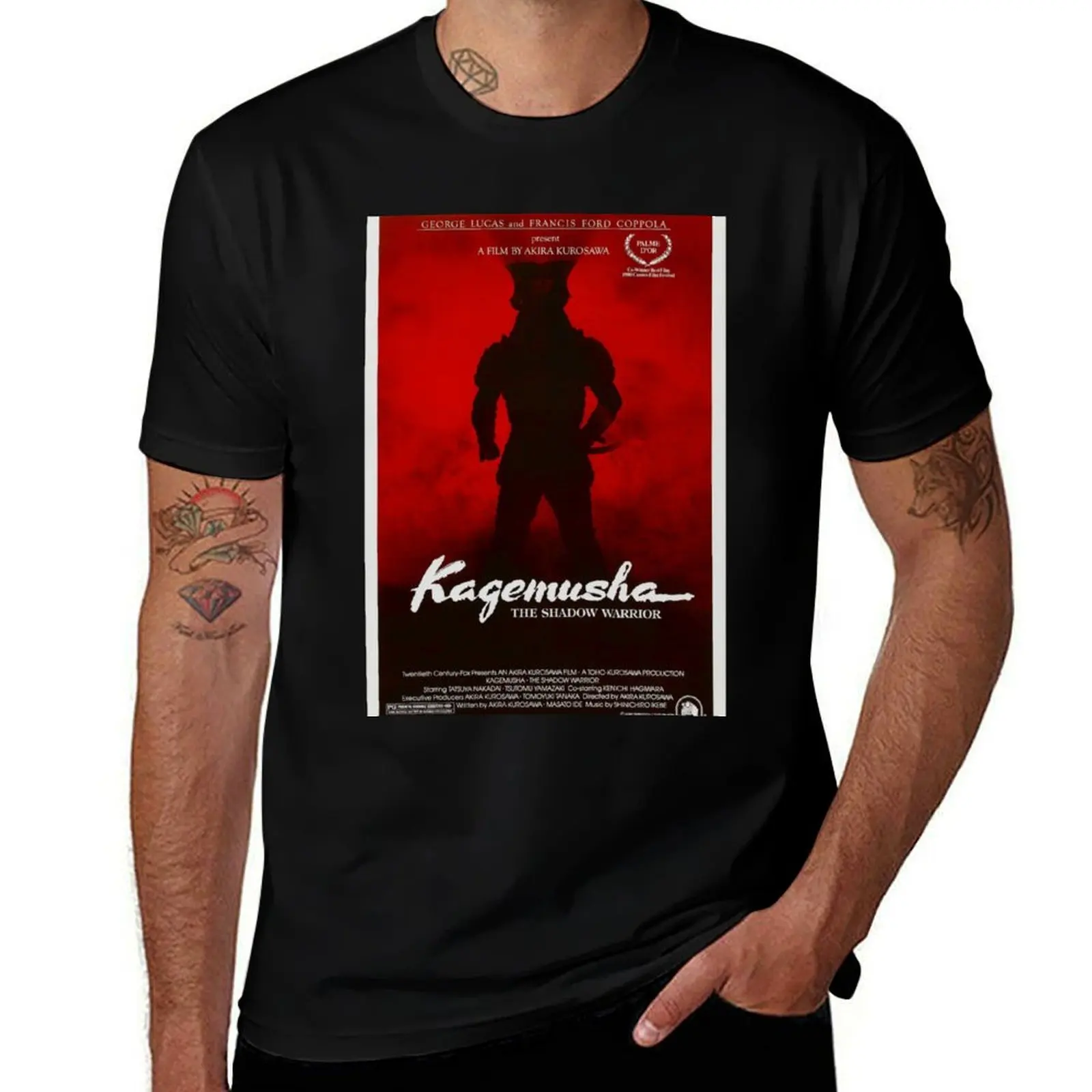 

Kagemusha Akira Kurosawa T-Shirt t shirt man cotton printed t shirts for man man t shirts cotton T-shirt