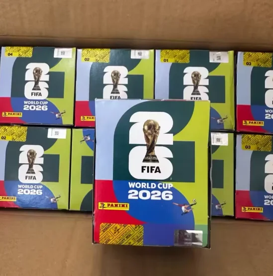 panini-fifa-2026-world-cup-collectible-sticker-full-box-50-packs-soccer-trading-stickers-football-fan-collection-souvenir-gift