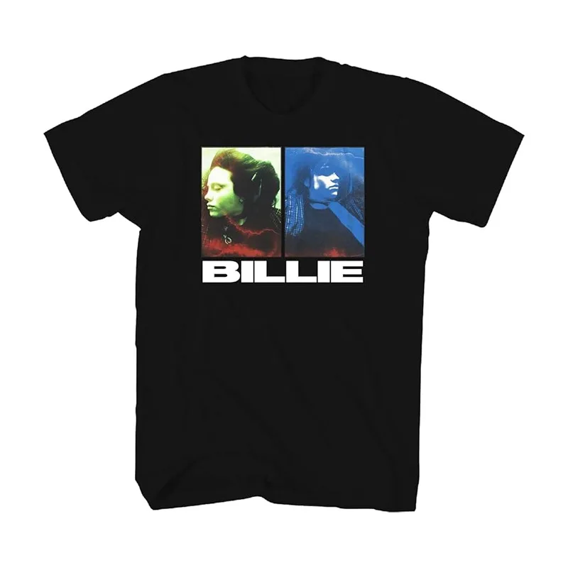 Hot Billie Eilish American Lyricist and Singer Offers Rock-themed Loose-fitting Men's and Women's T-shirts