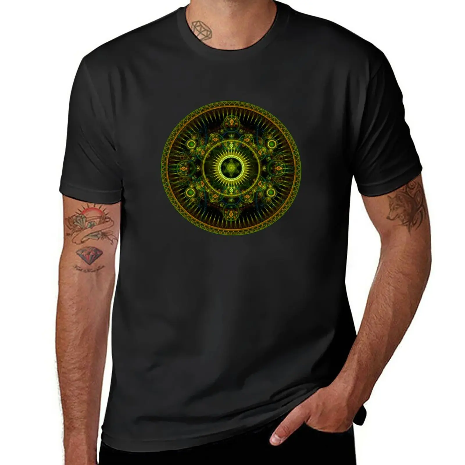 New Metatron's Magick Wheel ~ Sacred Geometry T-Shirt cute tops funny t shirt black t shirt plain white t shirts men