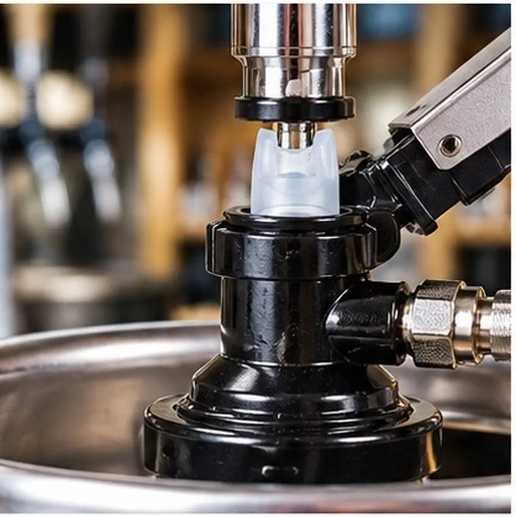 2Pcs Beer Keg Coupler Valve Replacement Duckbill Check Valve Leakproof Draft Beer Dispenser Spare Part Kit Well-Type Keg Coupler